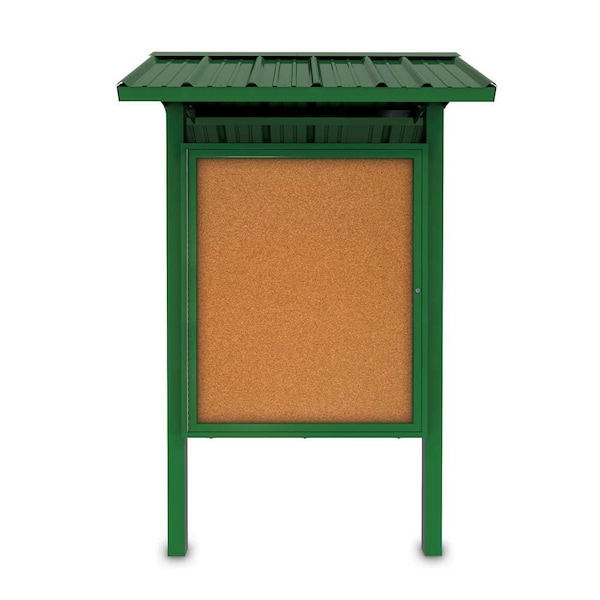 United Visual Products Corkboard, Fabric, Blk/Burg, 3 Door, 96x48" UV308-BLACK-DBURGU - main